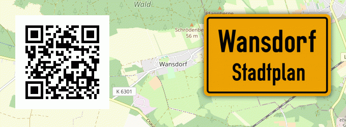 Stadtplan Wansdorf