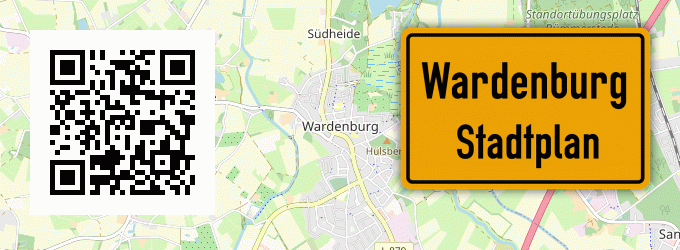 Stadtplan Wardenburg