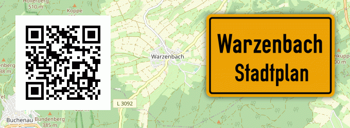 Stadtplan Warzenbach