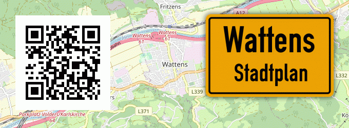 Stadtplan Wattens
