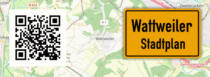 Stadtplan Wattweiler