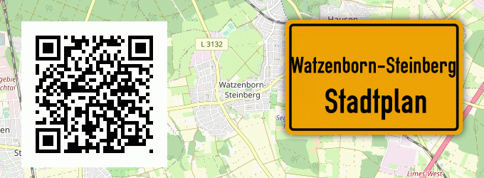 Stadtplan Watzenborn-Steinberg
