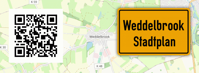 Stadtplan Weddelbrook