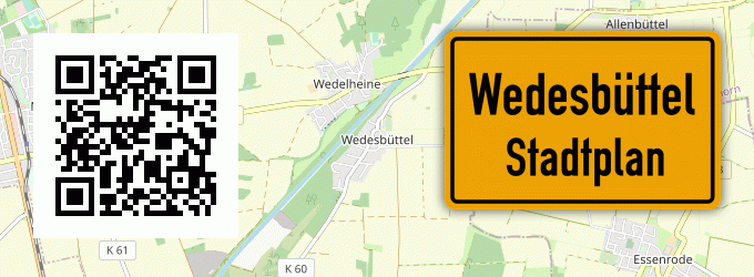 Stadtplan Wedesbüttel