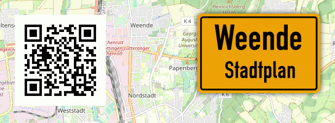 Stadtplan Weende