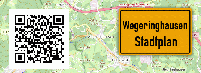 Stadtplan Wegeringhausen