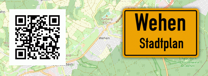 Stadtplan Wehen, Taunus