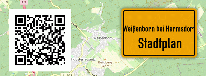 Stadtplan Weißenborn bei Hermsdorf