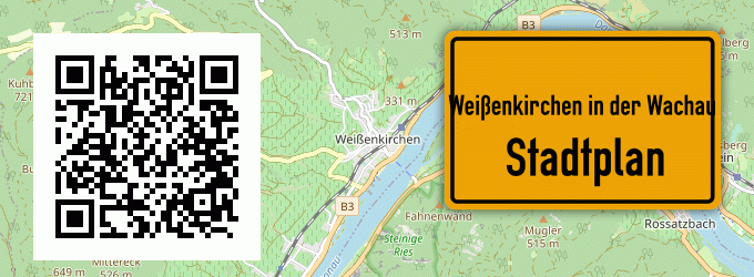 Stadtplan Weißenkirchen in der Wachau