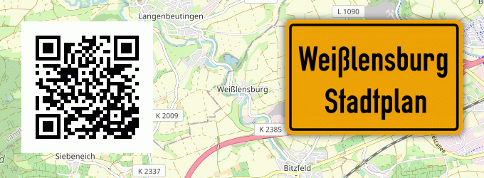 Stadtplan Weißlensburg