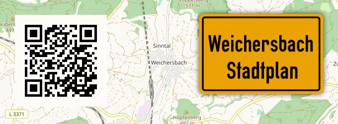 Stadtplan Weichersbach