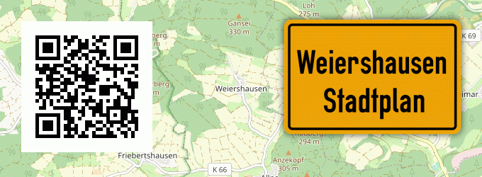 Stadtplan Weiershausen
