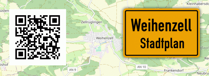 Stadtplan Weihenzell