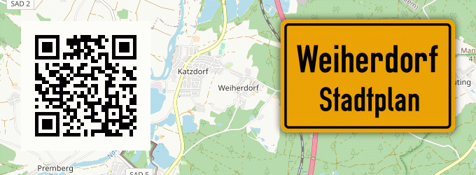 Stadtplan Weiherdorf