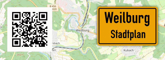 Stadtplan Weilburg