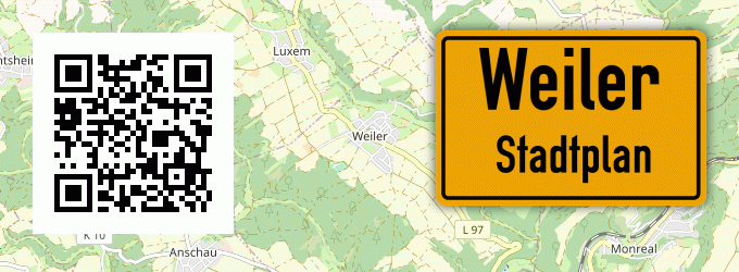 Stadtplan Weiler, Württemberg