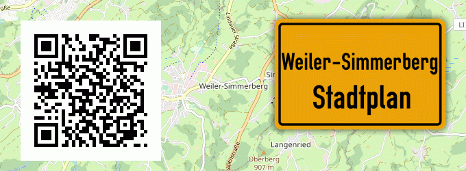 Stadtplan Weiler-Simmerberg