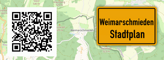 Stadtplan Weimarschmieden