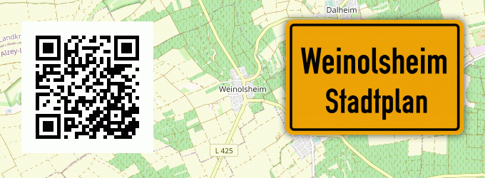 Stadtplan Weinolsheim