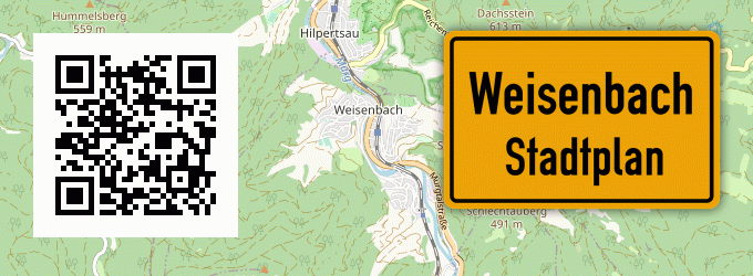 Stadtplan Weisenbach