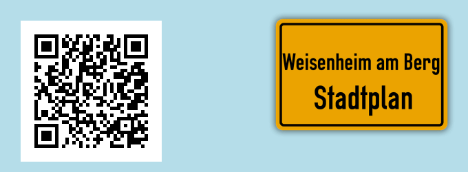 Stadtplan Weisenheim am Berg