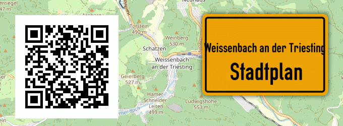 Stadtplan Weissenbach an der Triesting