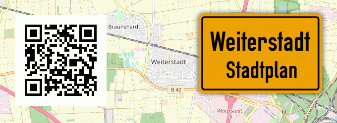 Stadtplan Weiterstadt