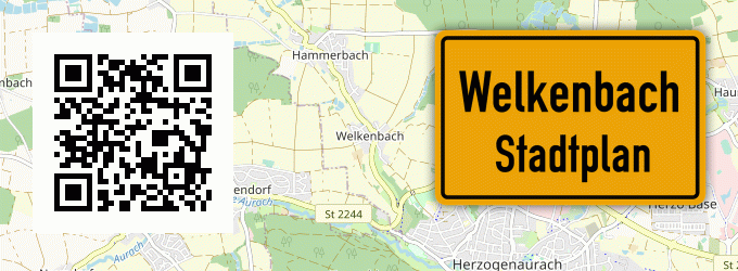 Stadtplan Welkenbach, Westerwald