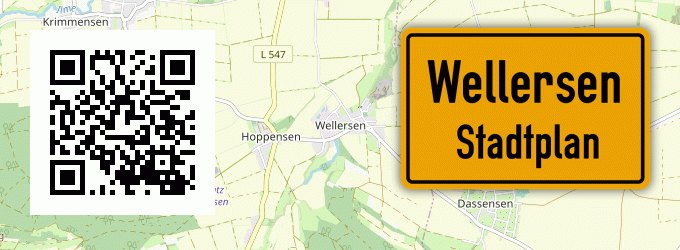 Stadtplan Wellersen