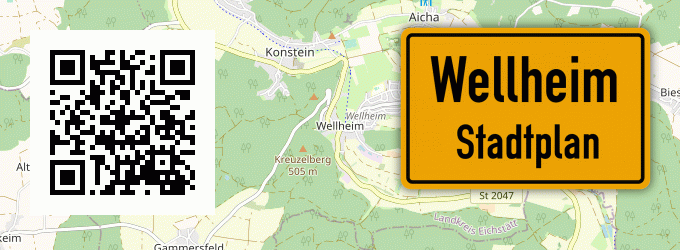 Stadtplan Wellheim