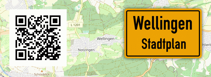 Stadtplan Wellingen