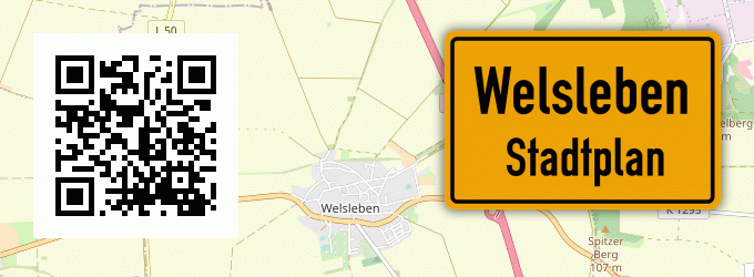 Stadtplan Welsleben