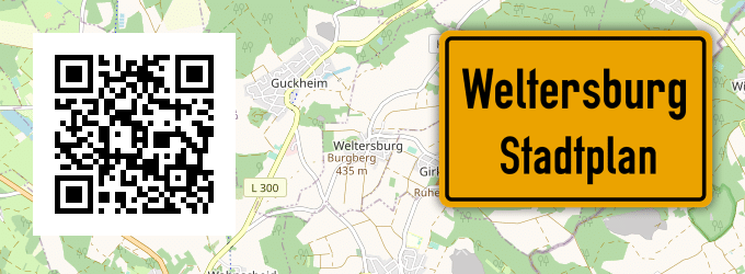 Stadtplan Weltersburg
