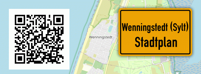 Stadtplan Wenningstedt (Sylt)