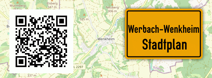 Stadtplan Werbach-Wenkheim