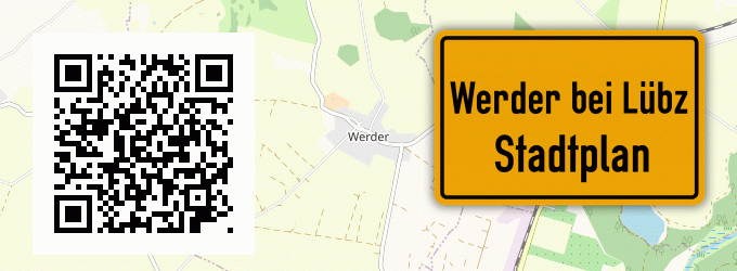 Stadtplan Werder bei Lübz
