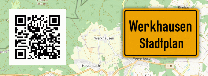 Stadtplan Werkhausen
