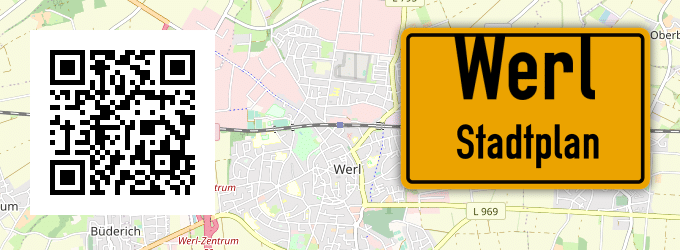 Stadtplan Werl