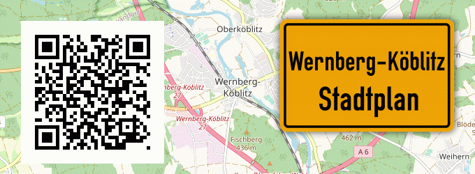 Stadtplan Wernberg-Köblitz