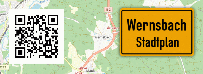 Stadtplan Wernsbach