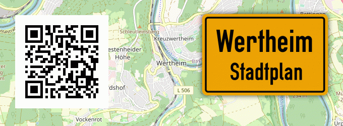 Stadtplan Wertheim
