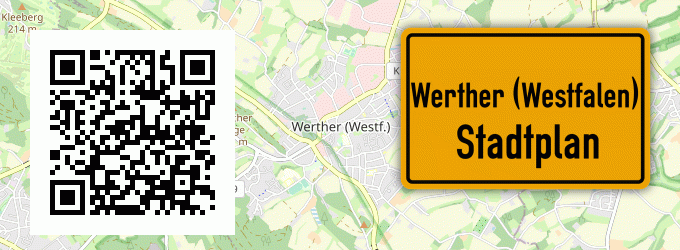 Stadtplan Werther (Westfalen)