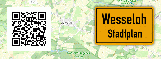 Stadtplan Wesseloh