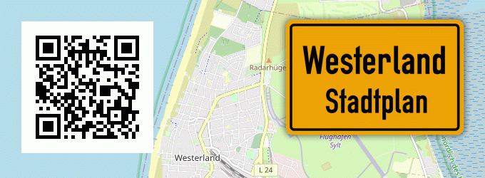 Stadtplan Westerland