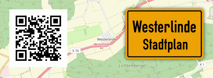 Stadtplan Westerlinde