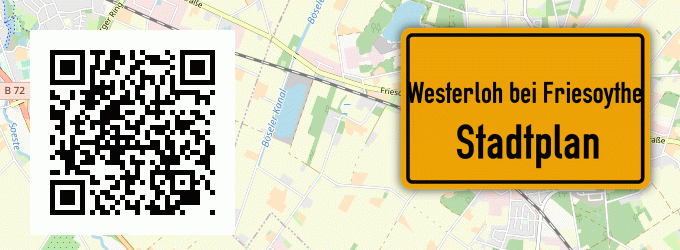 Stadtplan Westerloh bei Friesoythe