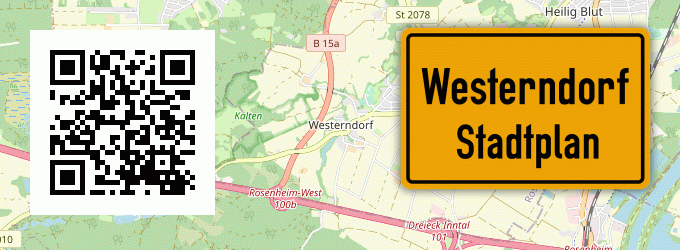Stadtplan Westerndorf, Niederbayern