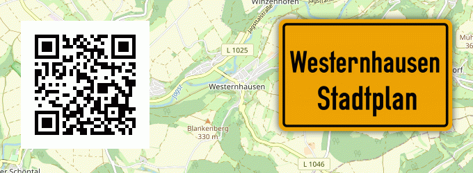 Stadtplan Westernhausen
