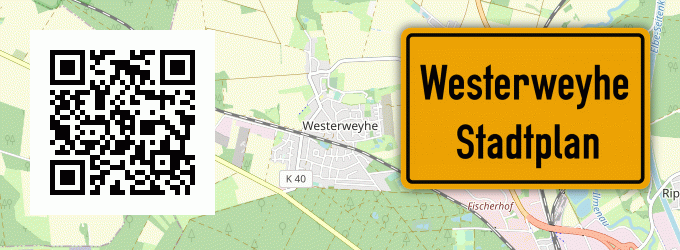 Stadtplan Westerweyhe