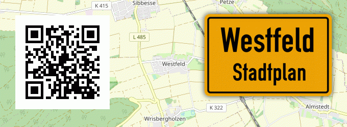 Stadtplan Westfeld